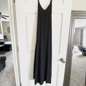 Polka Dot Maxi Dress
